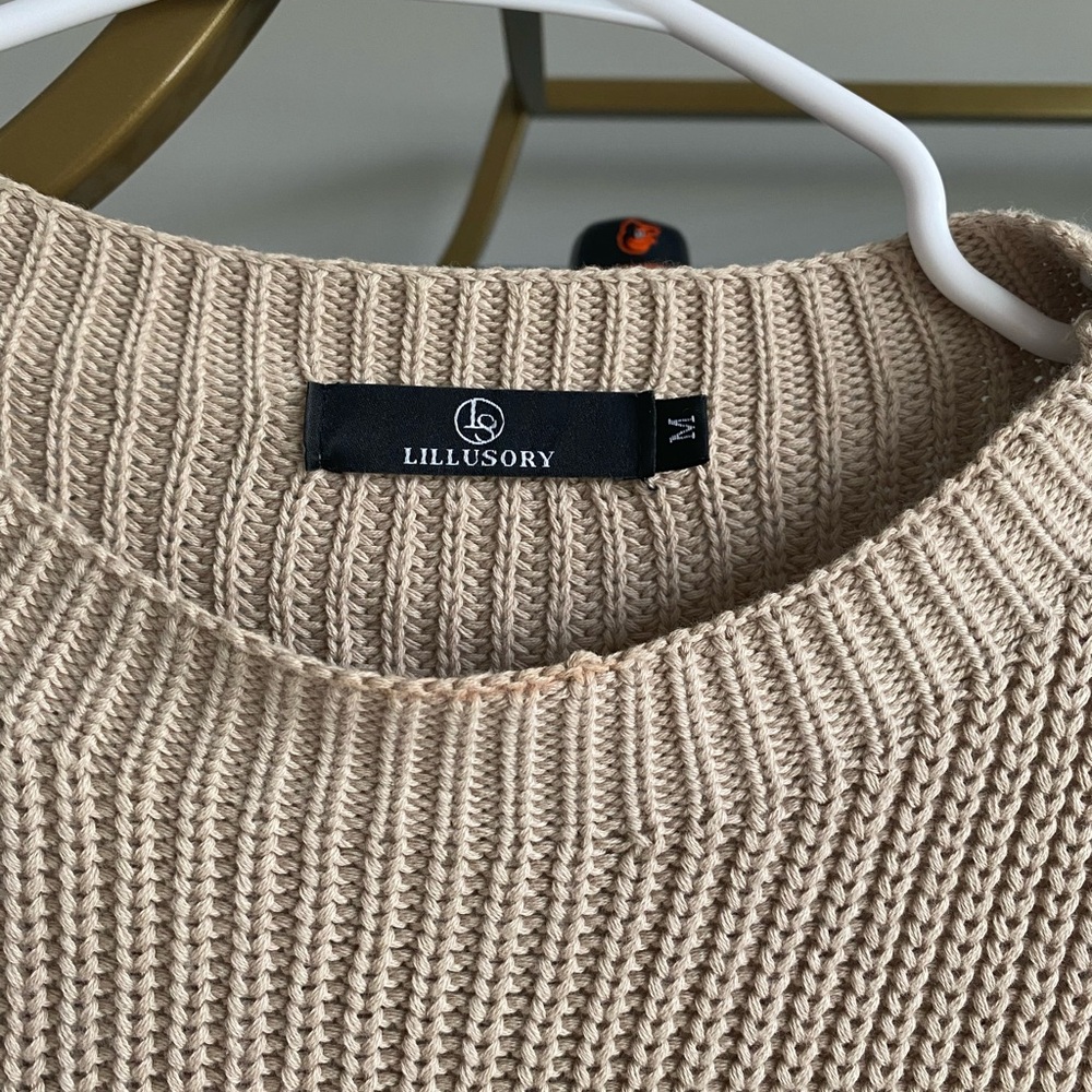 Amazon Cream Track Pants Versatile Comfort - Picture 2 of 3